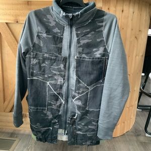 Athletic Camo Hybrid Jacket